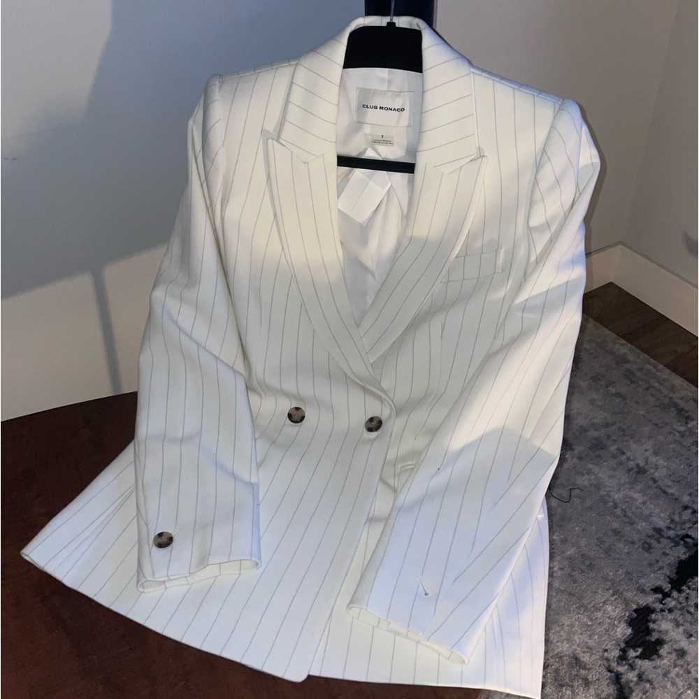 NWT Club Monaco Pin Stripe Blazer